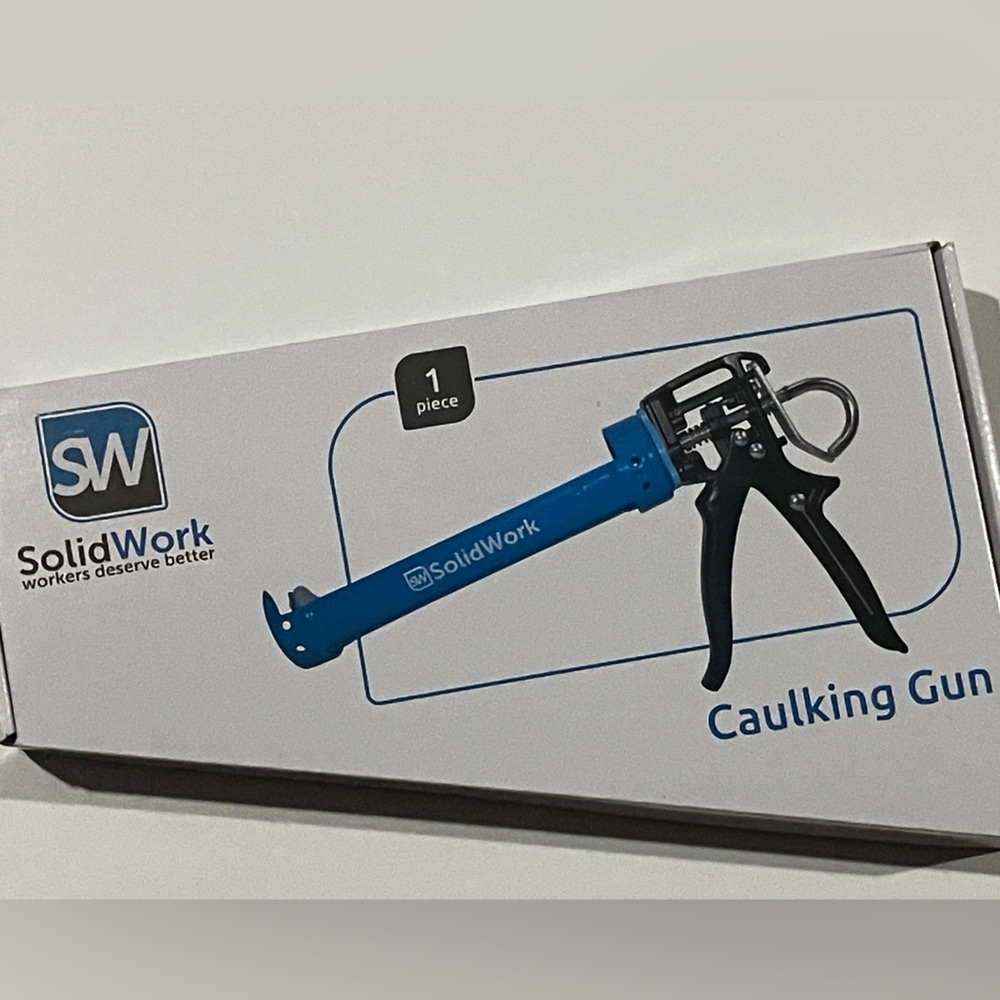 SolidWork Blue Caulking Gun (BRAND NEW)